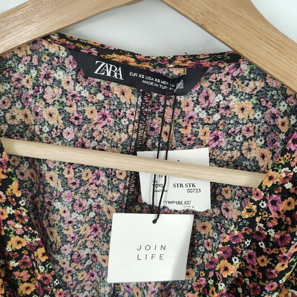 Zara | floral printed dress - Picture 4 of 7